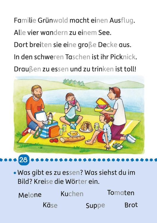 Produktbild: Lesen lernen 1. Klasse f&uuml;r Jungen und M&auml;dchen - Sommer, Ferien, Sonnenschein