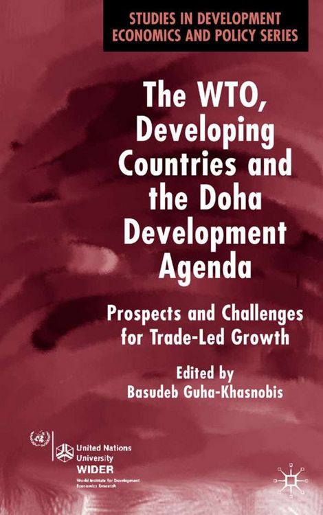 Produktbild: The WTO, Developing Countries and the Doha Development Agenda