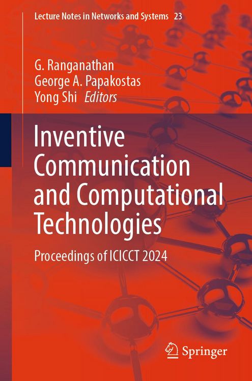 Produktbild: Inventive Communication and Computational Technologies
