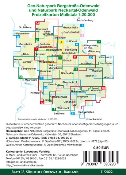 Produktbild: S&uuml;dlicher Odenwald - Bauland