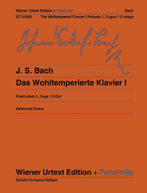 Produktbild: Bach, J: Pr&auml;ludium I und Fuge I C-Dur
