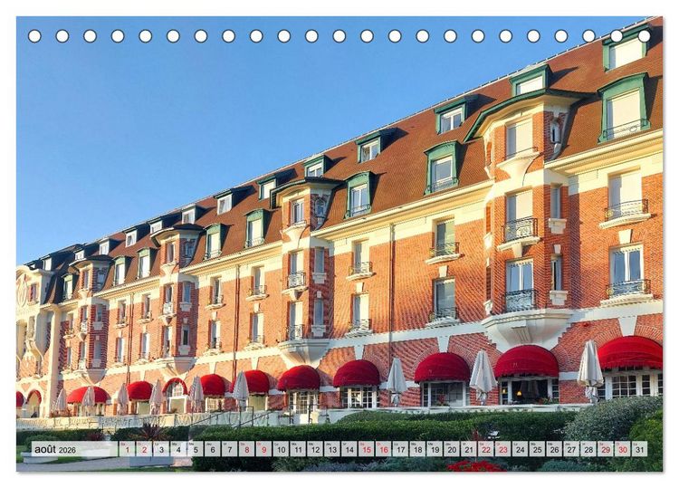 Produktbild: Le Touquet-Paris-Plage - Perle de la c&ocirc;te d'Opale (Calendrier de bureau 2026 DIN A5 vertical), CALVENDO calendrier mensuel
