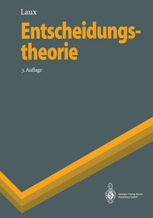 Produktbild: Entscheidungstheorie