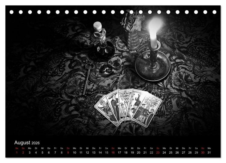 Produktbild: Hexen (Tischkalender 2026 DIN A5 quer), CALVENDO Monatskalender