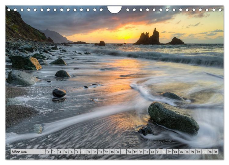 Produktbild: Faszination Teneriffa (Wandkalender 2026 DIN A4 quer), CALVENDO Monatskalender