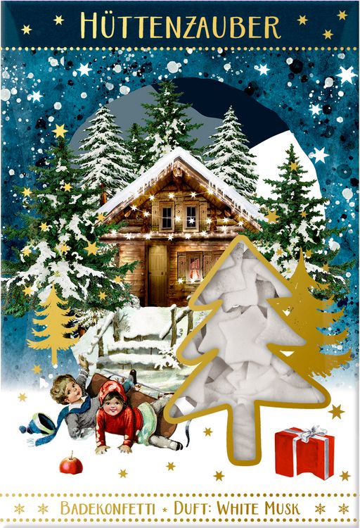 Produktbild: Badekonfetti - Lichterhelle Weihnachtszeit, sort.