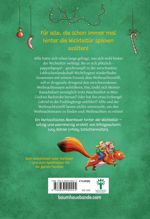 Produktbild: Der Weihnachtszw&ouml;lf - Durch die Wichtelt&uuml;r ins Abenteuer