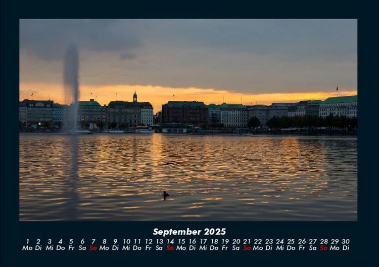 Produktbild: Hamburgs Sch&ouml;nheit 2025 Fotokalender DIN A4