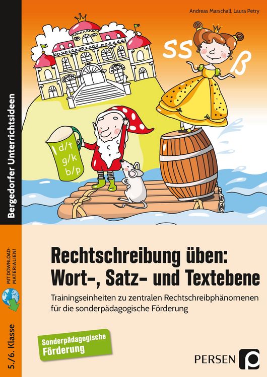 Produktbild: Rechtschreibung &uuml;ben: Wort-, Satz- und Textebene