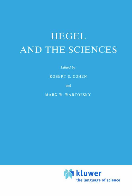 Produktbild: Hegel and the Sciences