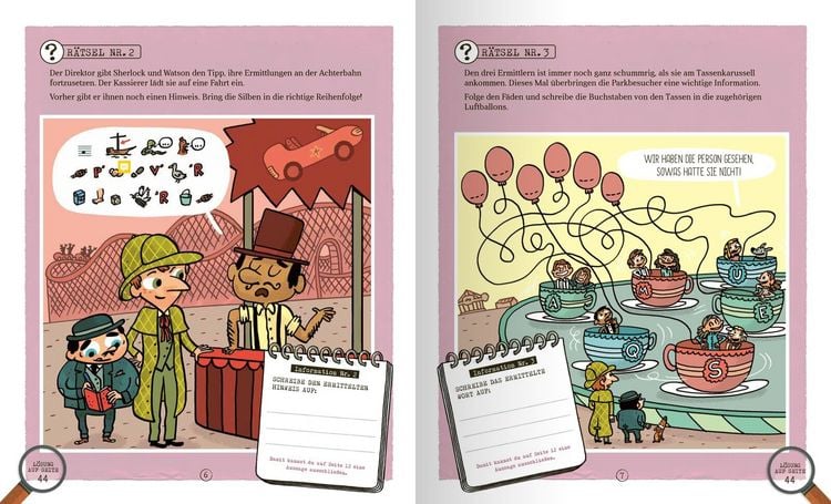 Produktbild: Panik auf dem Riesenrad - Sherlock Holmes f&uuml;r Kids &ndash; L&ouml;se die F&auml;lle