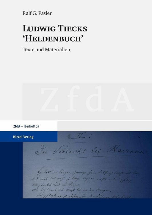 Produktbild: Ludwig Tiecks 'Heldenbuch'