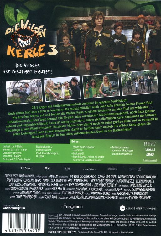 Produktbild: Die wilden Kerle 3