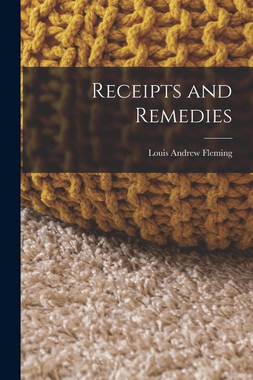 Produktbild: Receipts and Remedies