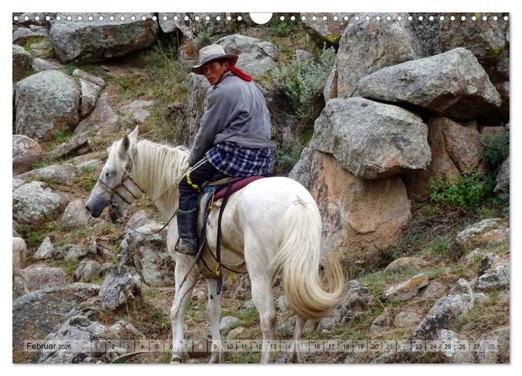 Produktbild: Pferde und Reiter der Mongolei (Wandkalender 2026 DIN A3 quer), CALVENDO Monatskalender