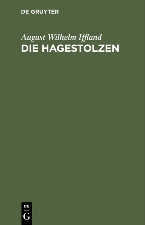 Produktbild: Die Hagestolzen