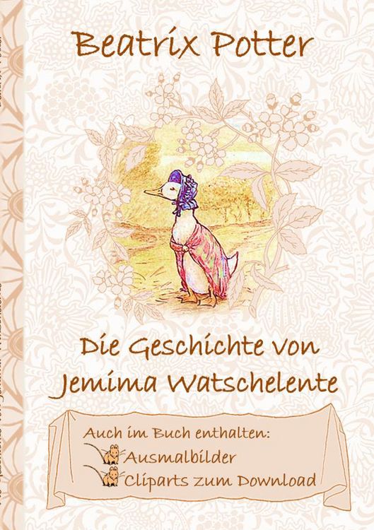 Produktbild: Die Geschichte von Jemima Watschelente (inklusive Ausmalbilder und Cliparts zum Download)
