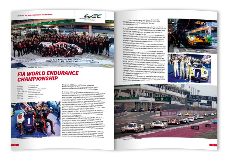 Produktbild: Porsche Motorsport / Porsche Sport 2024