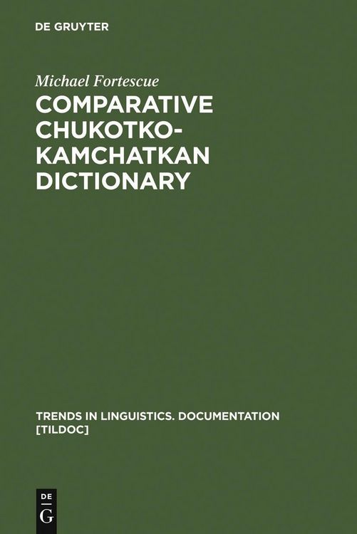 Produktbild: Comparative Chukotko-Kamchatkan Dictionary