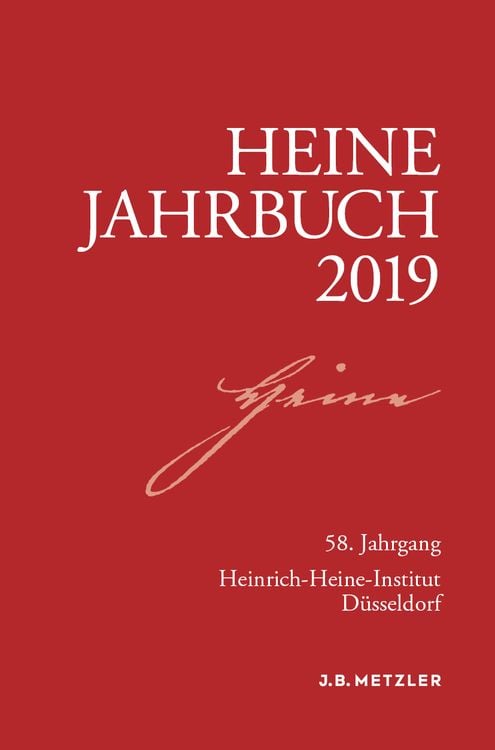 Produktbild: Heine-Jahrbuch 2019