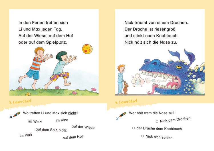 Duden Leseprofi – Lustige Leserätsel für Erstleser, 1. Klasse