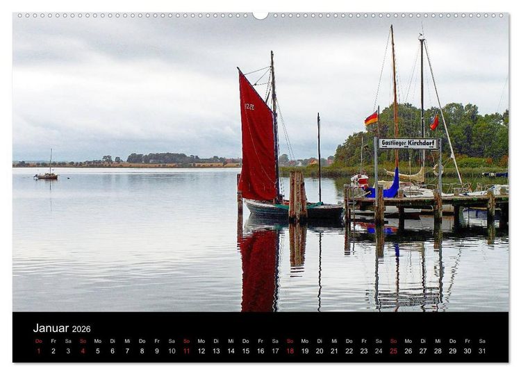 Produktbild: Zeit f&uuml;r... die Insel Poel (Wandkalender 2026 DIN A2 quer), CALVENDO Monatskalender