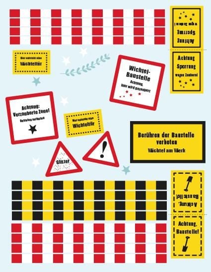Produktbild: Das blitzschnelle Wichtel-Verbastelbuch