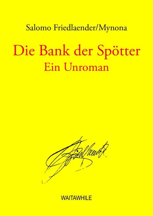 Produktbild: Die Bank der Sp&ouml;tter