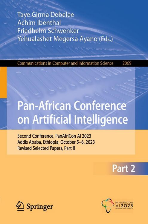 Produktbild: Pan-African Conference on Artificial Intelligence