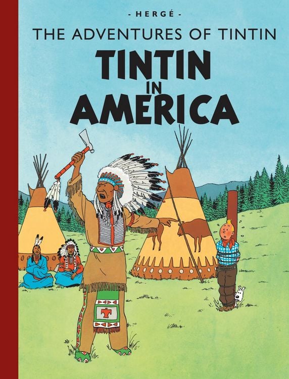 Produktbild: Tintin in America_adventure Hb