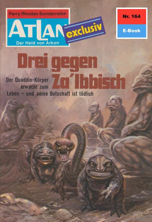 Produktbild: Atlan 164: Drei gegen Za'Ibbisch