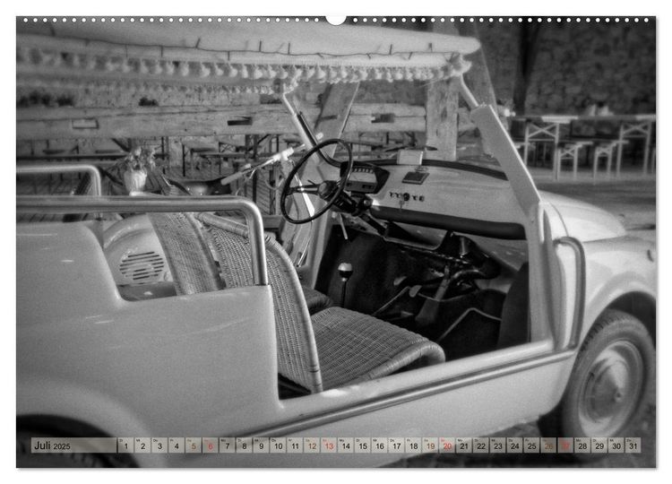 Produktbild: il Cinquecento - Details im Fokus - im Look eines legend&auml;ren Analogfilms (hochwertiger Premium Wandkalender 2025 DIN A2 quer), Kunstdruck in Hochglanz