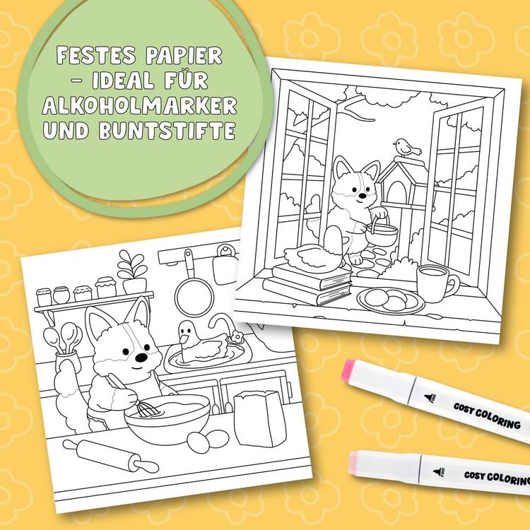 Produktbild: Cosy Coloring - Cottage Life mit Ente
