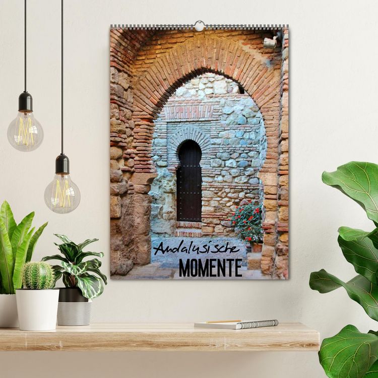 Produktbild: Andalusische Momente (Wandkalender 2026 DIN A2 hoch), CALVENDO Monatskalender