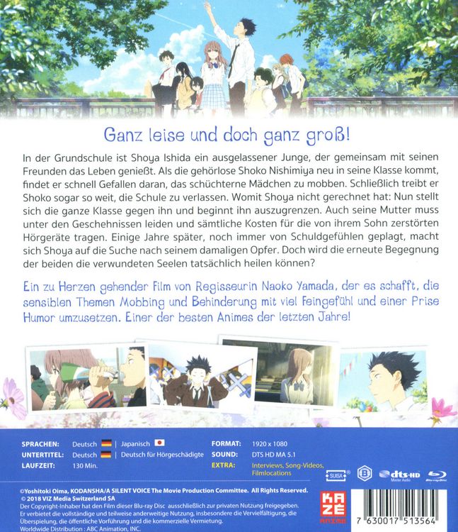 Produktbild: A Silent Voice