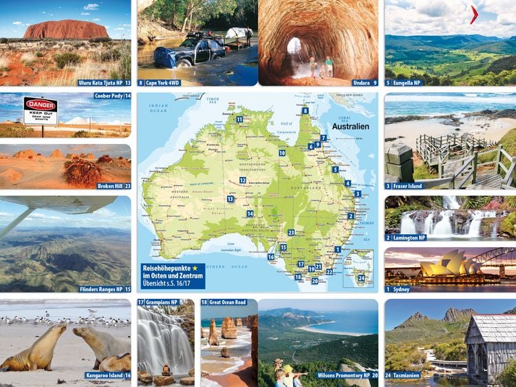 Produktbild: Reise Know-How Reisef&uuml;hrer Australien Osten und Zentrum