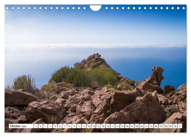 Produktbild: Gran Canaria - Fesselnde Landschaften (Wandkalender 2026 DIN A4 quer), CALVENDO Monatskalender