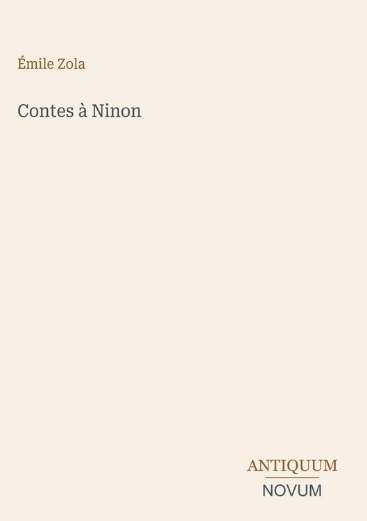 Produktbild: Contes &agrave; Ninon