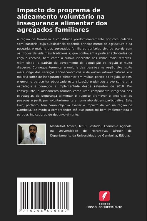 Produktbild: Impacto do programa de aldeamento volunt&aacute;rio na inseguran&ccedil;a alimentar dos agregados familiares