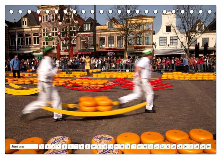 Produktbild: Die ganze Vielfalt der Niederlande (Tischkalender 2026 DIN A5 quer), CALVENDO Monatskalender