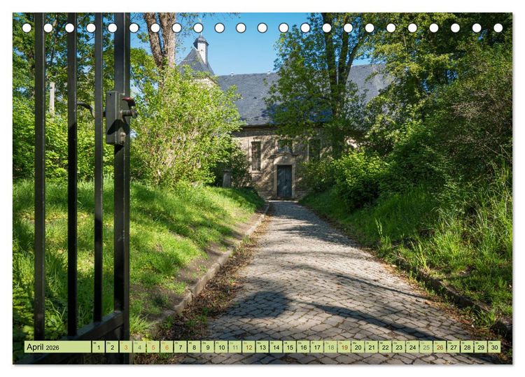 Produktbild: Gr&uuml;nes Halle/Saale - Meine wilde H&auml;ndelstadt (Tischkalender 2026 DIN A5 quer), CALVENDO Monatskalender