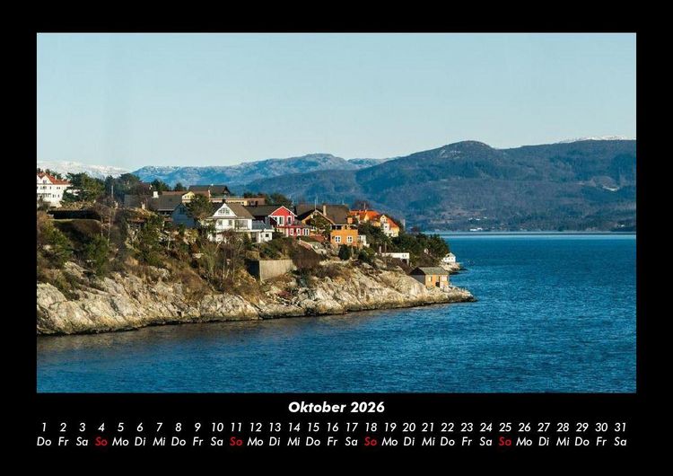 Produktbild: Bergige Welten 2026 Fotokalender DIN A3