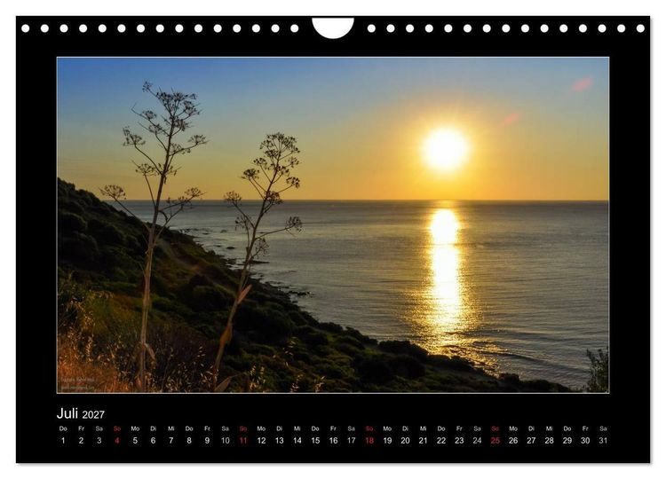 Produktbild: Die Trauminsel Sardinien (Wandkalender 2027 DIN A4 quer), CALVENDO Monatskalender