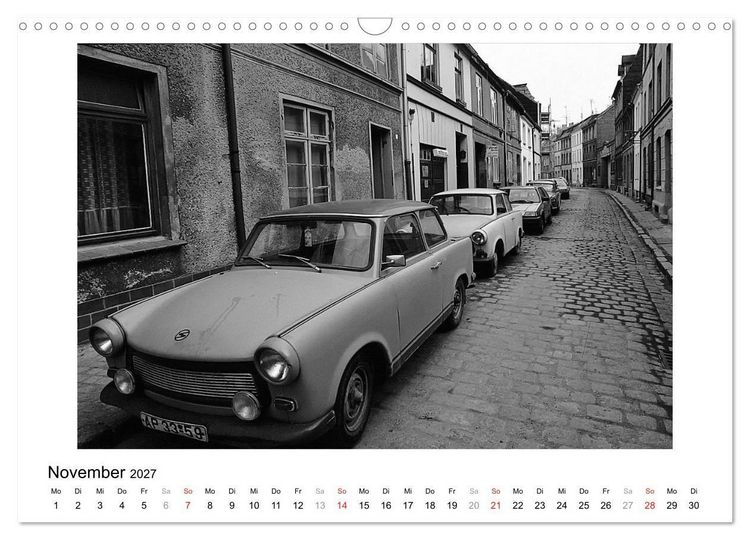 Produktbild: Aus - Zeit der Trabanten (Wandkalender 2027 DIN A3 quer), CALVENDO Monatskalender