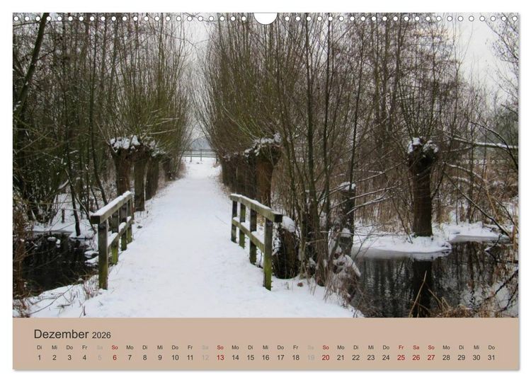 Produktbild: Krefelder Landschaften (Wandkalender 2026 DIN A3 quer), CALVENDO Monatskalender