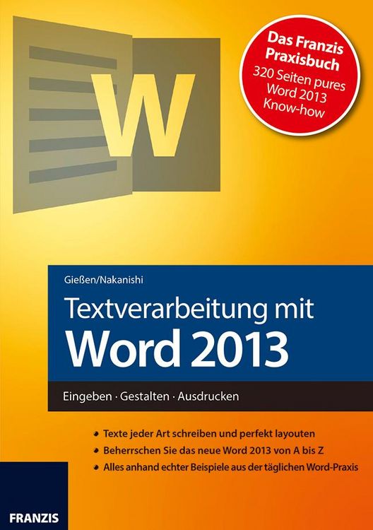 Produktbild: Textverarbeitung mit Word 2013