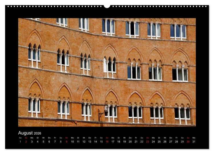 Produktbild: Siena, Perle der Toskana (Wandkalender 2026 DIN A2 quer), CALVENDO Monatskalender