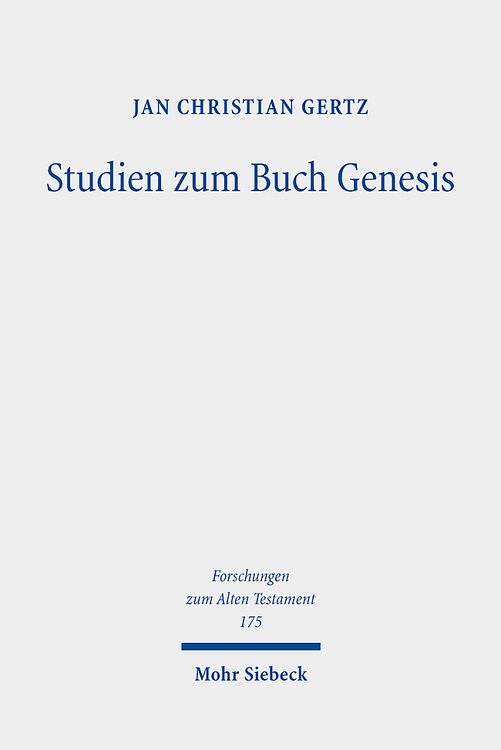 Produktbild: Studien zum Buch Genesis