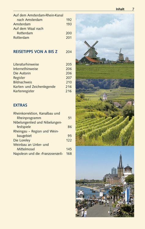 Produktbild: TRESCHER Reiseführer Flusskreuzfahrten Rhein