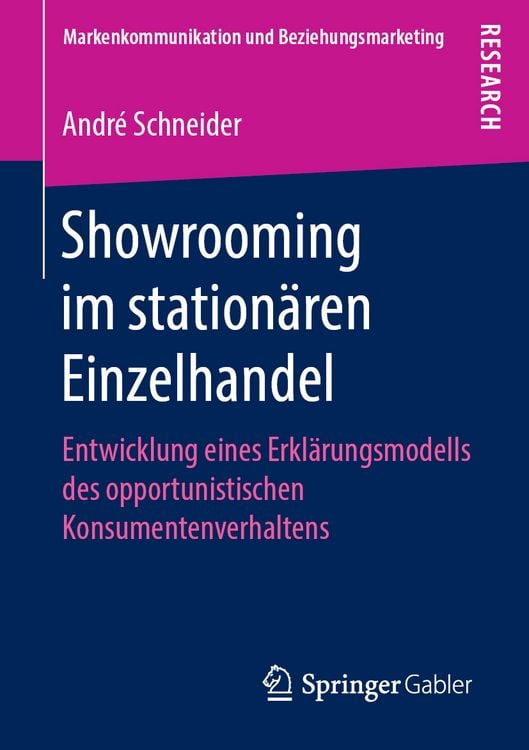 Produktbild: Showrooming im station&auml;ren Einzelhandel